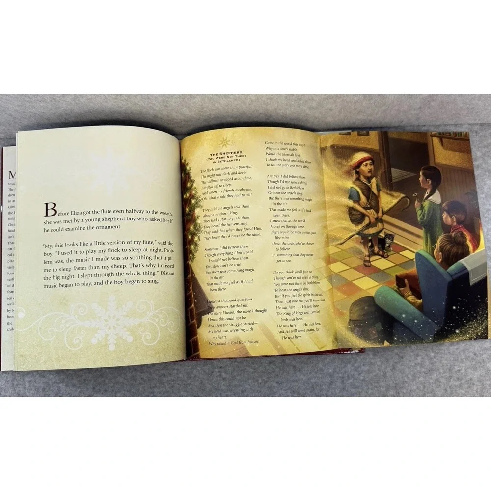 The Forgotten Carols A Christmas Miracle for Isaac and Eliza Hardcover With CD - Picture 4 of 9